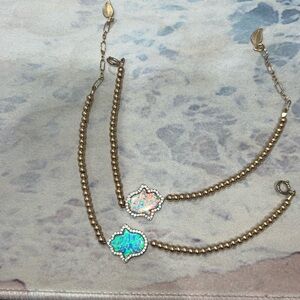 Hamsa & crystal hazel bracelet